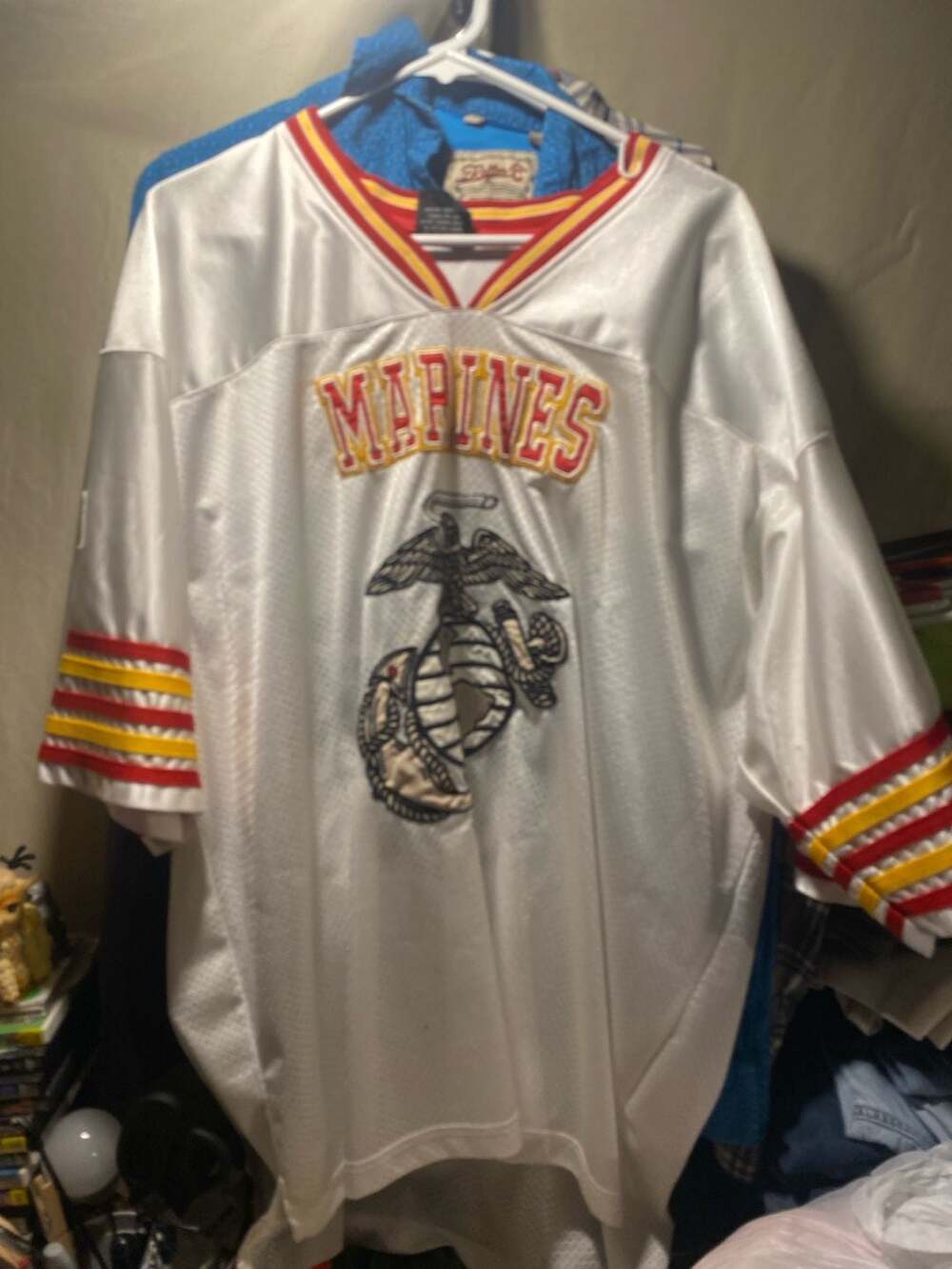 United States Marine Corps Semper Fi Football Jersey Size XXL